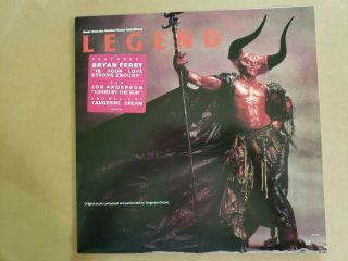 Legend Music From The Motion Picture Soundtrack Lp Promo 1986 - - Nm