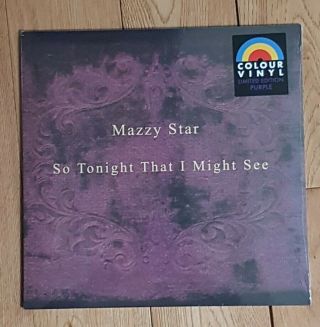 Mazzy Star So Tonight That I Might See Ltd 180g Purple Vinyl Lp Opal