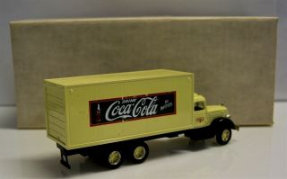 DMC - COKE VER COCA - COLA,  1950 ' S B MACK CAB,  BOX DELIVERY TRK W797 2
