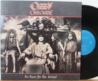 Ozzy Osbourne Lp “no Rest For The Wicked” Cbs 44245 Nm/vg,