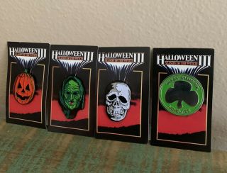 Trick Or Treat Studios Halloween Lll Set Of 4 Enamel Pins U.  S.  Seller