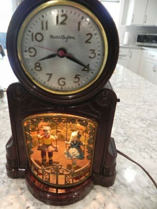 Mastercraft Antique Clock Model 551 Swinging Playmates Well.