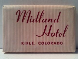 Vintage Cashmere Bouquet Soap - Midland Hotel Rifle Colorado - Colgate Palmolive
