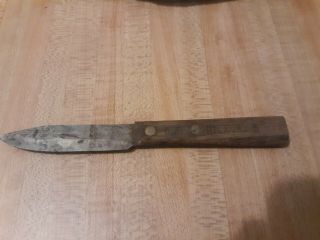 Vintage Ontario Knife Co.  " Tru - Edge " Old Hickory 3 - 1/4” Paring Knife