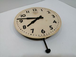 Smiths Bakelite Cased 8 Day Wall Clock Face And Movement