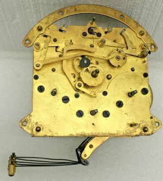 Antique Seth Thomas Westminster Chime 124 Mantel Clock Movement Parts