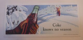 Vintage Coca Cola 1947 Blotter