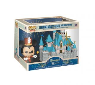 Rts Funko Pop Disney 65th Anniversary Sleeping Beauty Castle With Mickey 21