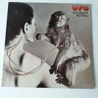 Ufo - No Heavy Petting - Vinyl Lp Uk Press 1976 Ex,  /nm