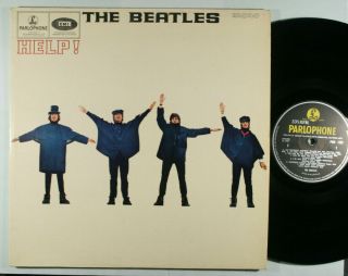 The Beatles Help Parlophone Records U.  K.  Mono Vinyl Press