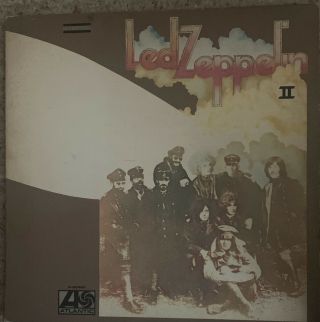 Led Zeppelin Led Zeppelin Ii 1969 Japanese Atlantic Label 9 - Track Vinyl Lp