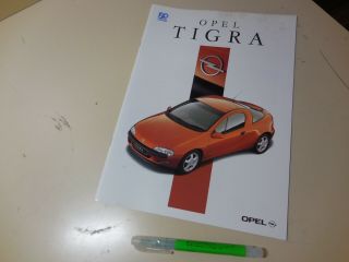 Opel Tigra Japanese Brochure 1995/11 E - Xj140 X14