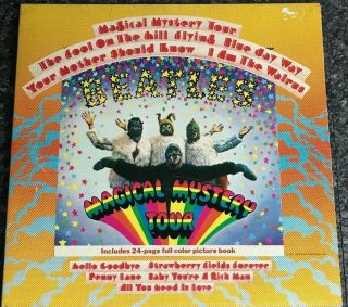 Lp The Beatles Magical Mystery Tour Vinyl Album 1976 Uk 1st Press Pctc 255
