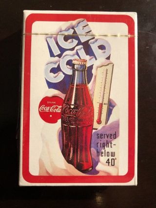 Coca Cola Playing Cards,  " Ice Cold Coke " 1993 In Package