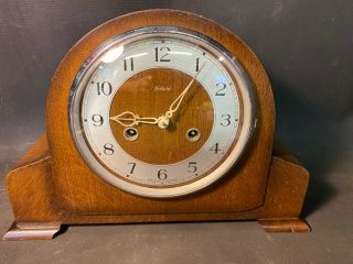 Vintage Enfield Mantle Clock - Striking With Key