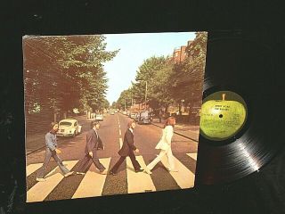 The Beatles Lp Apple So - 383 Abbey Road Shrink 1969