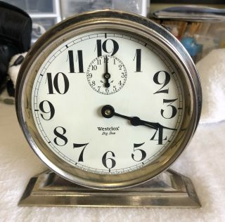 Westclox La Salle,  Il Big Ben Alarm Clock Ca.  1927 - 1930