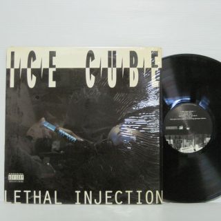 Ice Cube – Lethal Injection Lp 1993 Us Orig Priority Dr Dre N.  W.  A.  2pac Hip Hop