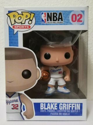Funko Pop 02 Nba Blake Griffin 32 Los Angeles Clippers Vaulted