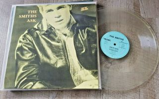 The Smiths Morrissey 12 " Ask On Clear Vinyl Ex