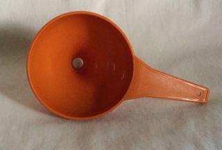 Tupperware 1227 - 3 Orange Funnel Hershey Kiss Maker Kitchen Gadget