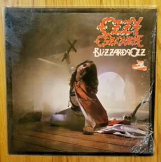 Ozzy Osbourne - Blizzard Of Ozz Vinyl Lp 1981 Jet Jz 36812 Orig Shrink Ex