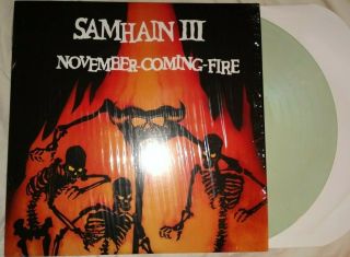 Samhain November - Coming - Fire Lp Colored Vinyl Danzig Misfits Punk