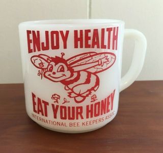 Enjoy Health Eat Your Honey International Beekeepers Association Mug Coffee Cup