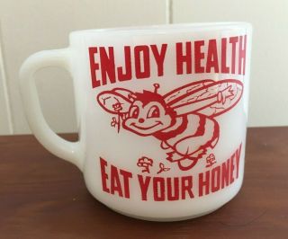 Enjoy Health eat your honey International Beekeepers Association mug COFFEE CUP 2
