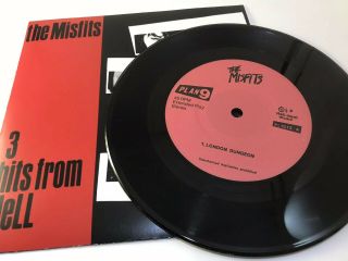Misfits - 7” Vinyl Unofficial Fan Club - 3 Hits From Hell