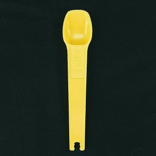 Tupperware Measuring Spoon Yellow 1/2 Tsp Replacement Kitchen