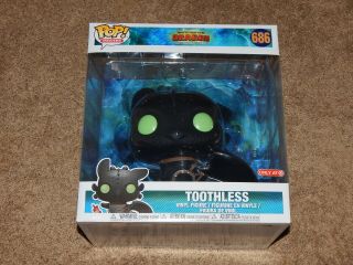 Funko Pop Movies How To Train Your Dragon 3 10 " Toothless Target Exclusive 686