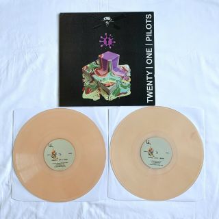 Twenty One Pilots - Self Titled Peach Colored Double Vinyl 2xlp