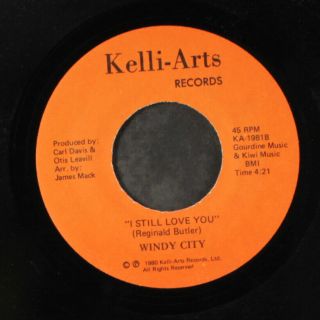 Windy City: I Still Love You / Just For You 45 (2 - Step Modern Soul) Soul