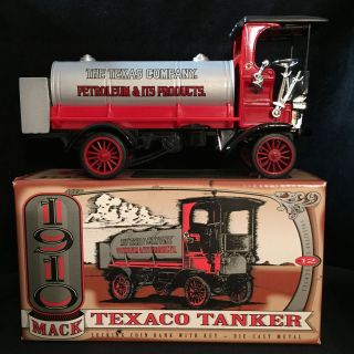 Ertl Texaco 1910 Mack Texaco Tanker Bank Limited Edition 12 F122