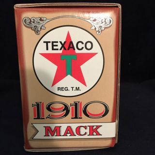 ERTL Texaco 1910 Mack Texaco Tanker Bank Limited Edition 12 F122 3