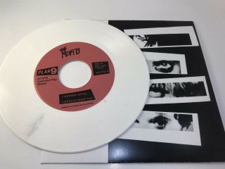 Misfits - 7” Vinyl Unofficial Fan Club - 3 Hits From Hell - White Vinyl