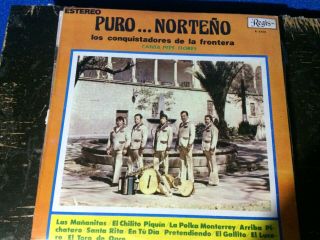 Lp Vinyl Los Conquistadores De La Frontera.  - Puro NorteÑo,  5 Vinilos Mas Usados