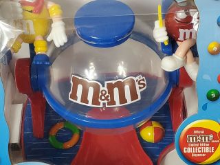 M&M ' s Make a Splash Candy Dispenser Limited Edition Blue 2