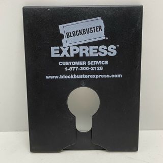 Blockbuster Express Plastic Sleeve Dvd Rental Kiosk Case Blockbuster Video
