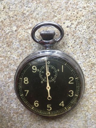 Vintage Waltham A - 8 Military Stop Watch