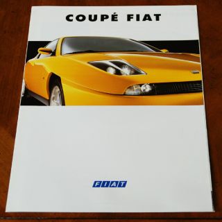 Fiat Coupe Sales Brochure Prospekt,  1994 (german Text)