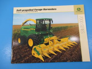John Deere Sales Brochures Self - Propelled Forage Harvesters 7000 M1398