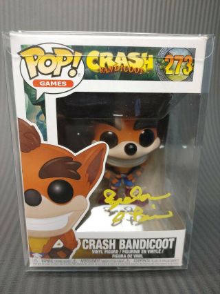 Funko Pop Bam Box Gamer Exclusive Crash Bandicoot Brendan O 
