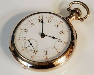 Stunning 18s Waltham Appleton Tracy And Co Pocket Watch