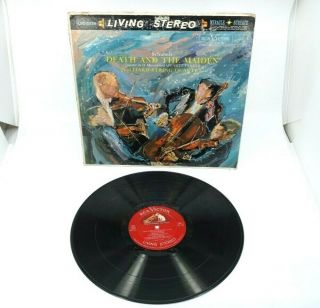Death And The Maiden Juilliard String Quartet Vinyl Record Lsc - 2378 Rca Victor