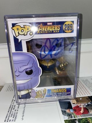 Thanos Funko Pop Signed By Jim Starlin (the Creator Of Thanos)
