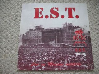 E.  S.  T.  - Live In Moscow Outskirts Pantera,  Ac/dc,  Black Crowes,  Metallica Lp