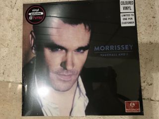 Morrissey Vauxhall And I Hmv Uk Exclusive Blue Vinyl Lp Ltd To 1000 Worldwide