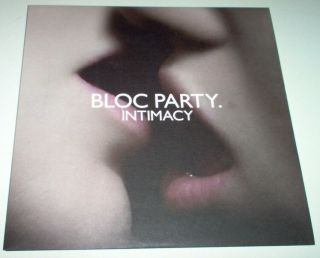 Bloc Party - Intimacy 2008 Vinyl Lp Nm/ex Wichita Webb185lp